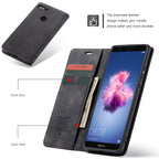 CaseMe Multifunctional Retro Frosted Horizontal Flip Leather Case for Huawei P Smart / Enjoy 7S / Honor 9 Lite, with Card Slots & Holder & Wallet – Card Slot, Flip, Leather, For Huawei P Smart