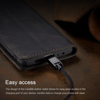 CaseMe Multifunctional Retro Frosted Horizontal Flip Leather Case for Huawei P Smart / Enjoy 7S / Honor 9 Lite, with Card Slots & Holder & Wallet – Card Slot, Flip, Leather, For Huawei P Smart