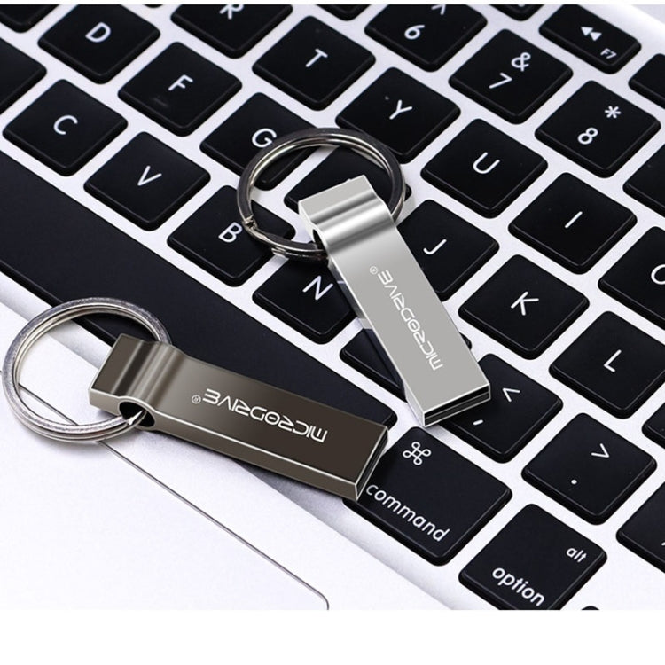 MicroDrive 4GB USB 2.0 Metal Keychain U Disk, 4GB – Durable Build, Easy to Use