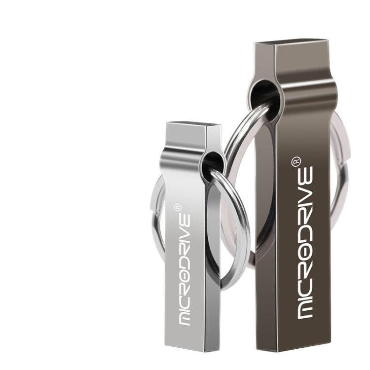 MicroDrive 4GB USB 2.0 Metal Keychain U Disk, 4GB – Durable Build, Easy to Use