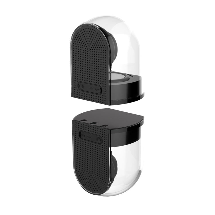 True 3D TWS Magnetic Wireless Bluetooth Stereo Surround HiFi Speaker with Full Transparent Home Default Title