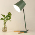 LED Eye-caring Table Lamp Modern Creative Minimalist Bedroom Bedside Lamp Student Study Table Lamp Green