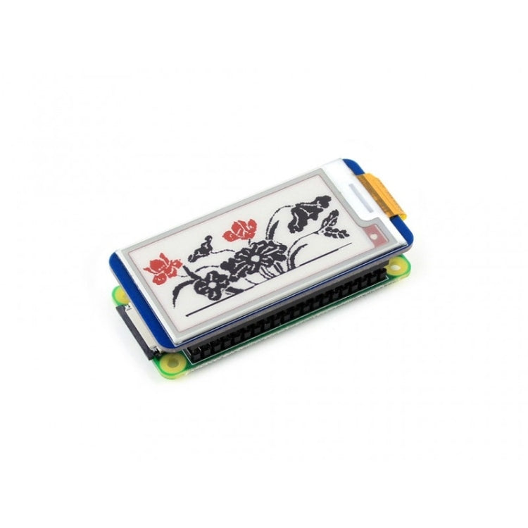 Waveshare 2.13 inch 212x104 Pixel Three-color E-Ink Display HAT (B) for Raspberry Pi, 13448 13448
