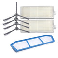 XI221 2 Pairs K614 Side Brushes + I205 Initial Effect Filter + 2 PCS I207 Filters Set for ILIFE A4 / A4S / A6 Default Title