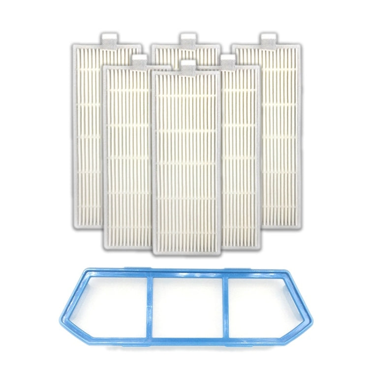 XI226 I205 Primary Filter + 6 PCS I207 Filters for ILIFE A4 / A4S / A6, XI226 XI226