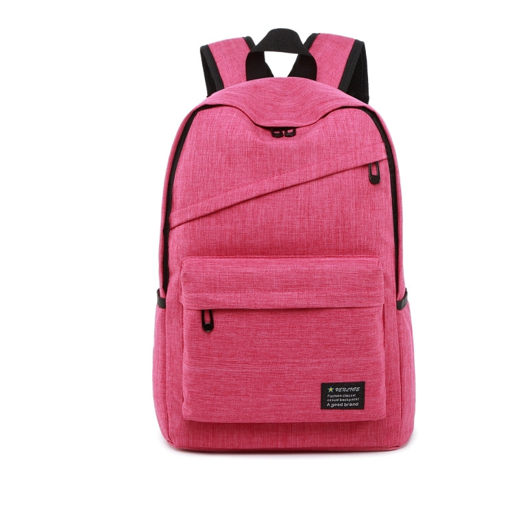 Outdoor Casual Breathable Multi-function Notebook Tablet Backpack, CXS-8053 – 4K CXS-8053 Rose Red