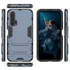 Shockproof PC + TPU Case for Huawei Honor 20 Pro, with Holder – Shockproof, TPU, For Honor 20 Pro