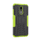 Tire Texture TPU+PC Shockproof Case for Nokia 3.2, with Holder – Shockproof, TPU, For Nokia 3.2