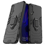 PC +TPU Shockproof Protective Case for Huawei Nova 5, with Magnetic Ring Holder – Shockproof, Ring Holder, Magnetic
