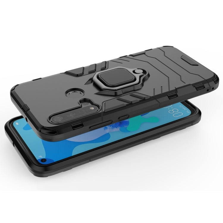 PC +TPU Shockproof Protective Case for Huawei P20 Lite (2019) / Nova 5i, with Magnetic Ring Holder – Shockproof, Ring Holder, Magnetic