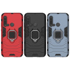 PC +TPU Shockproof Protective Case for Huawei P20 Lite (2019) / Nova 5i, with Magnetic Ring Holder – Shockproof, Ring Holder, Magnetic