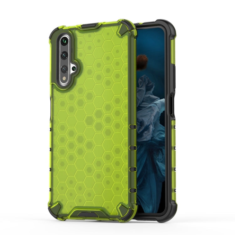 Shockproof Honeycomb PC + TPU Protection Case for Huawei Honor 20 PRO – Shockproof, TPU, For Honor 20 PRO For Honor 20 PRO Green