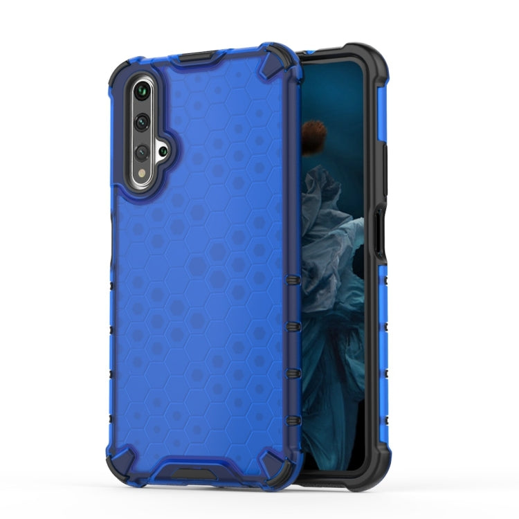 Shockproof Honeycomb PC + TPU Protection Case for Huawei Honor 20 PRO – Shockproof, TPU, For Honor 20 PRO For Honor 20 PRO Blue
