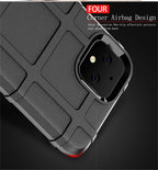Shockproof Protector Cover Full Coverage Silicone Case for Google Pixel 4 – Shockproof, For Google Pixel 4