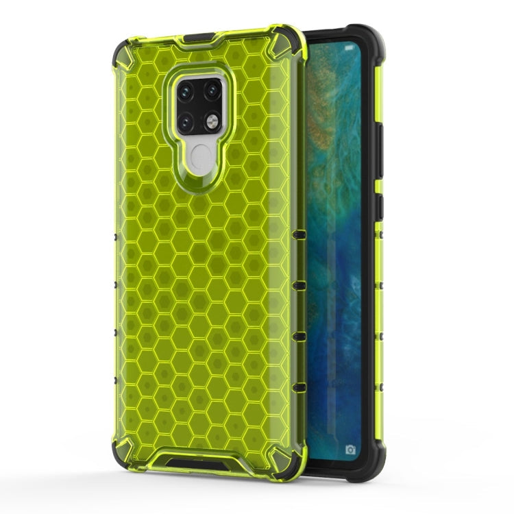 Shockproof Honeycomb PC + TPU Case for Huawei Mate 20 X – Shockproof, TPU, For Huawei Mate 20 X For Huawei Mate 20 X Green
