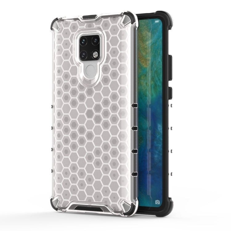 Shockproof Honeycomb PC + TPU Case for Huawei Mate 20 X – Shockproof, TPU, For Huawei Mate 20 X For Huawei Mate 20 X Transparent