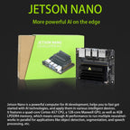 Waveshare JetBot AI Kit Accessories, Add-ons for Jetson Nano to Build JetBot, US Plug, Add-ons for Jetson Nano