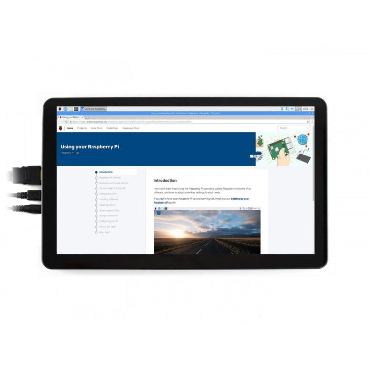 Waveshare 15.6 inch 1920x1080 IPS HDMI LCD (H) Capacitive Touch Screen with Case, 15.6 inch / 16418 15.6 inch 16418