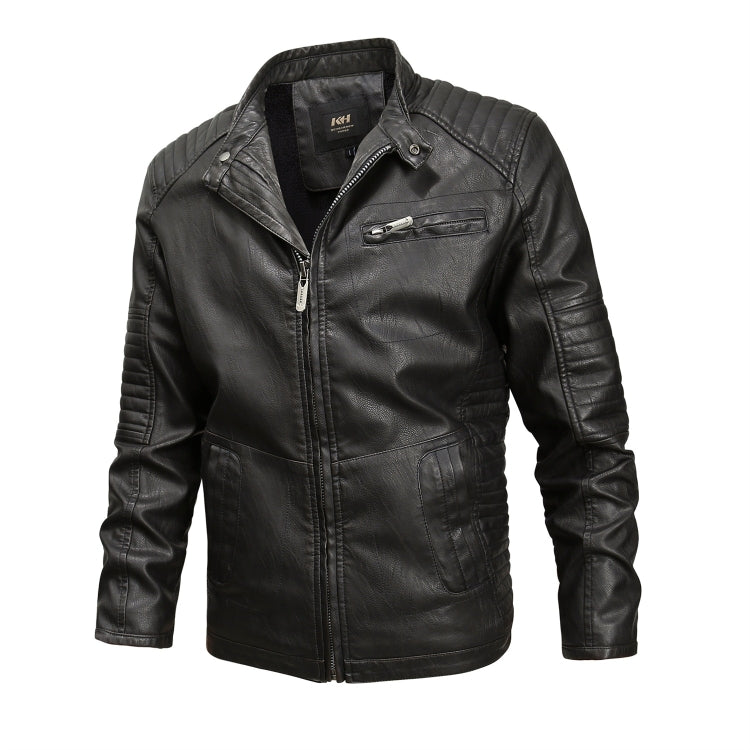 Fashionable Men Leather Jacket, M, L, XL, XXL, XXXL, 4XL – Leather