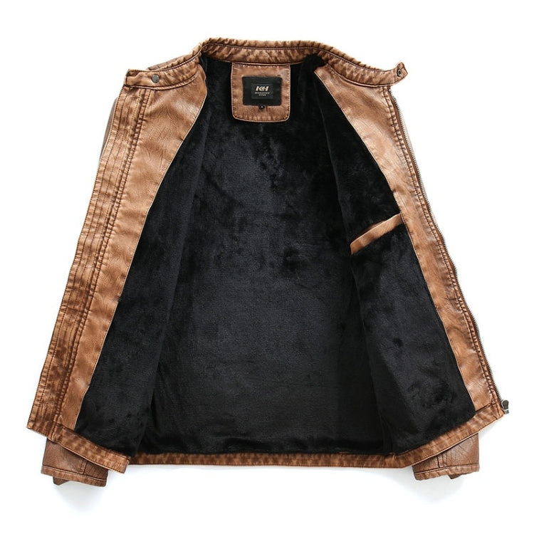 Fashionable Men Leather Jacket, M, L, XL, XXL, XXXL, 4XL – Leather