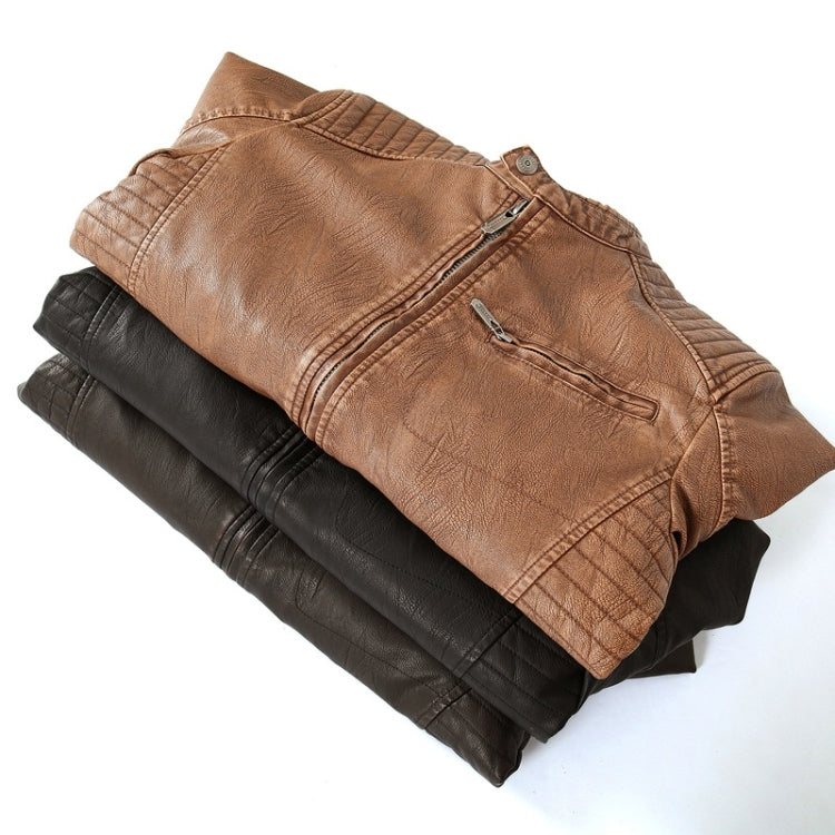 Fashionable Men Leather Jacket, M, L, XL, XXL, XXXL, 4XL – Leather