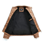 Autumn And Winter Fashion Tide Male Leather Jacket, M, L, XL, XXL, XXXL, 4XL