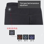 USB Secure Smart Thermostat Hair Hot Pants for Men (Color:Black Size:XXXXXL), L, XL, XXL, XXXL, 4XL, 5XL