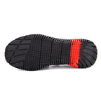 Jiefu Anti Smash And Stab Resistant Lightweight Breathable Anti Odor Flying Fabric Safety Shoes (Color:Black Size:45), 36, 37, 38, 39, 40, 41, 42, 43, 44, 45, 46, 47, 48