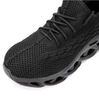 Jiefu Breathable Flying Fabric Anti Smashing And Anti Piercing Insulating Safety Shoes, 36, 40, 41, 42, 45