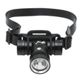 60m Underwater Photography Video Fill-up Headlight Diving Flashlight with Battery Display Function(Headlight+Battery+Charger) Headlight