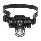 60m Underwater Photography Video Fill-up Headlight Diving Flashlight with Battery Display Function(Headlight+Battery+Charger) Headlight