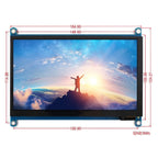 WAVESHARE 7 inch HDMI LCD (H) IPS 1024x600 Capacitive Touch Screen, 7 inch