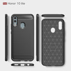Carbon Fiber Texture TPU Shockproof Case For Huawei Honor 10 Lite / P Smart 2019 – Shockproof, TPU, For Huawei Honor 10 Lite / P Smart 2019, Huawei Honor 10 Lite / P Smart 2019