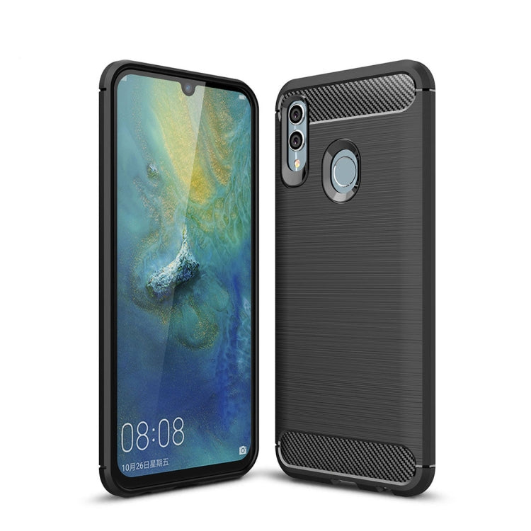 Carbon Fiber Texture TPU Shockproof Case For Huawei Honor 10 Lite / P Smart 2019 – Shockproof, TPU, For Huawei Honor 10 Lite / P Smart 2019, Huawei Honor 10 Lite / P Smart 2019 For Huawei Honor 10 Lite P Smart 2019 Black