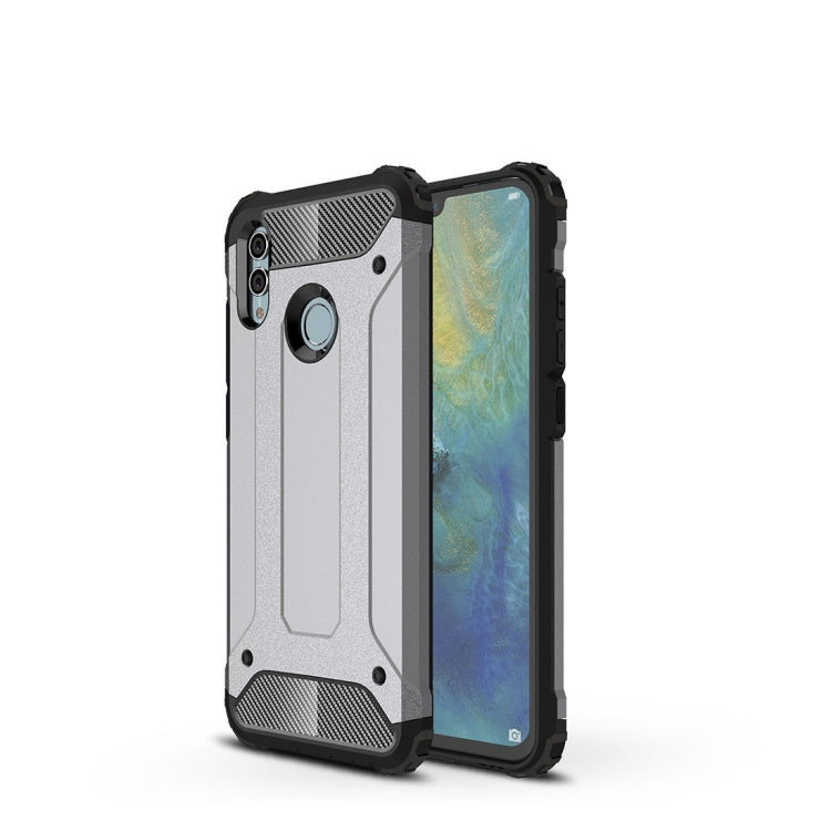 Magic Armor TPU + PC Combination Case for Huawei Honor 10 Lite / P Smart 2019 – TPU, For Huawei Honor 10 Lite, Huawei Honor 10 Lite Huawei Honor 10 Lite Silver grey