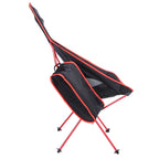 Outdoor Portable Folding Camping Chair Light Fishing Beach Chair Aviation Aluminum Alloy Backrest Recliner, Camping Chair(blue), Camping Chair(green), Camping Chair(orange), Camping Chair(red)