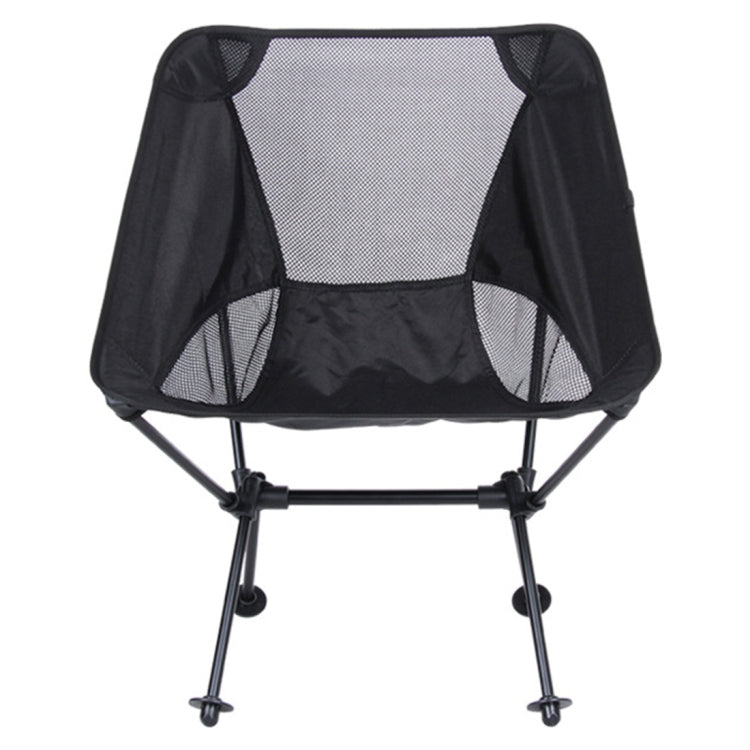 Outdoor Portable Folding Camping Chair Light Fishing Beach Chair Aviation Aluminum Alloy Backrest Recliner, Camping Chair(Black), Fishing Beach Chair(green), Fishing Beach Chair(red) Camping Chair(Black) Black