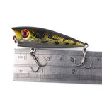 HENGJIA PO035 6cm/6g 5 PCS Simulation Hard Baits Fishing Lures Set Tackle Baits Fit Saltwater and Freshwater, PO035 5pcs