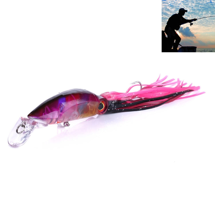 HENGJIA JIZ002 10cm/16.6g Big Octopus Squid Shaped Hard Baits Long Shot Fishing Lures Tackle Baits Fit Sea Fishing and Freshwater Fishing, JIZ002 A, JIZ002 B, JIZ002 C, JIZ002 D, JIZ002 E, JIZ002 F, JIZ002 G, JIZ002 H – Durable Build, Easy to Use JIZ002 B B