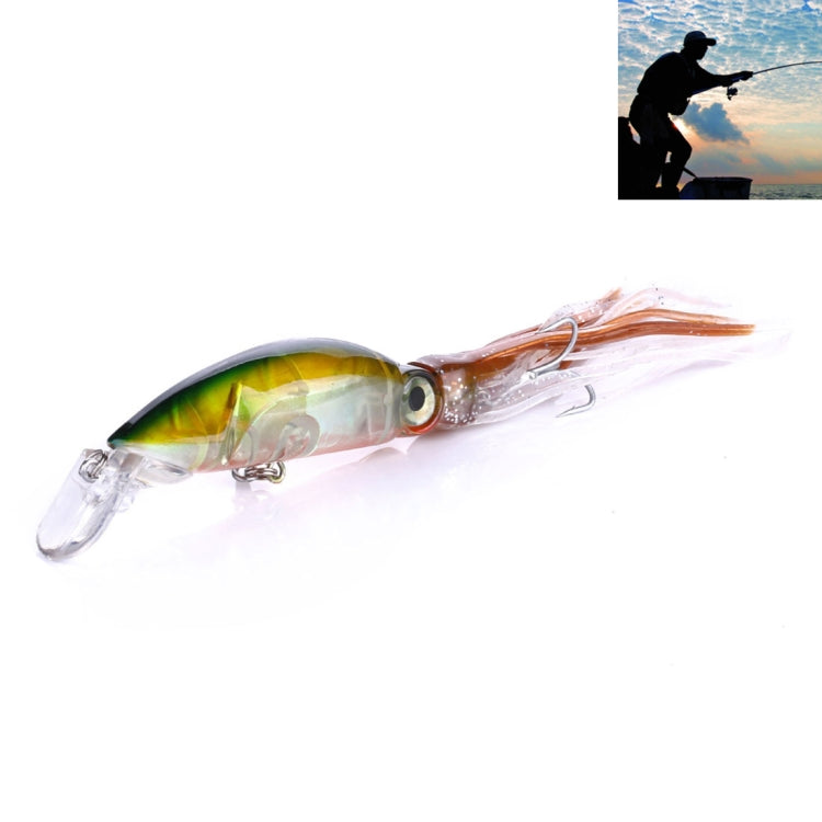 HENGJIA JIZ002 10cm/16.6g Big Octopus Squid Shaped Hard Baits Long Shot Fishing Lures Tackle Baits Fit Sea Fishing and Freshwater Fishing, JIZ002 A, JIZ002 B, JIZ002 C, JIZ002 D, JIZ002 E, JIZ002 F, JIZ002 G, JIZ002 H – Durable Build, Easy to Use JIZ002 C C