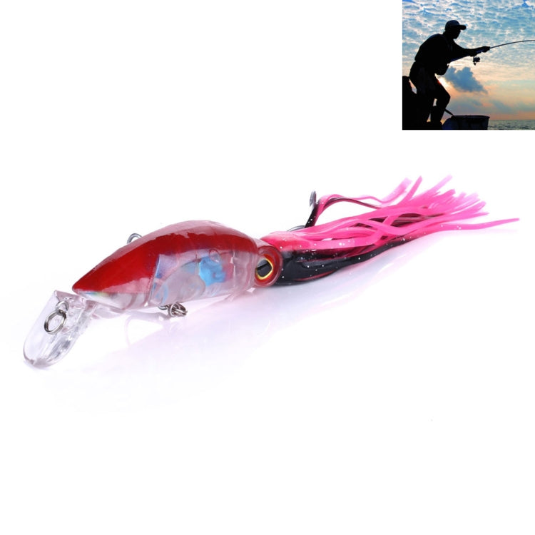 HENGJIA JIZ002 10cm/16.6g Big Octopus Squid Shaped Hard Baits Long Shot Fishing Lures Tackle Baits Fit Sea Fishing and Freshwater Fishing, JIZ002 A, JIZ002 B, JIZ002 C, JIZ002 D, JIZ002 E, JIZ002 F, JIZ002 G, JIZ002 H – Durable Build, Easy to Use JIZ002 F F
