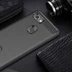 Brushed Texture Carbon Fiber Shockproof TPU Case for Google Pixel 3 Lite – Shockproof, TPU, For Google Pixel 3 Lite, Google Pixel 3 Lite