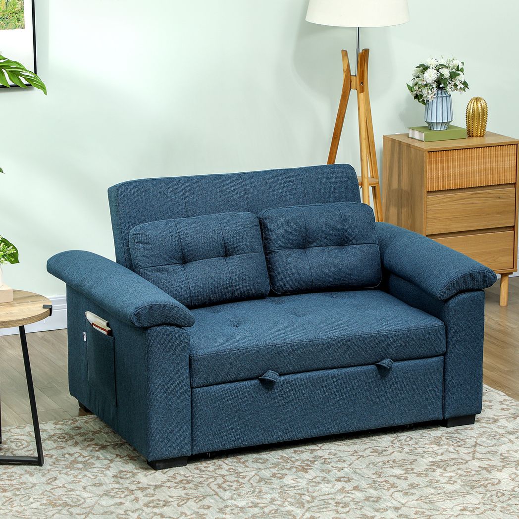 Click Clack Sofa Bed 2 Seater Sofa Bed for Living Room