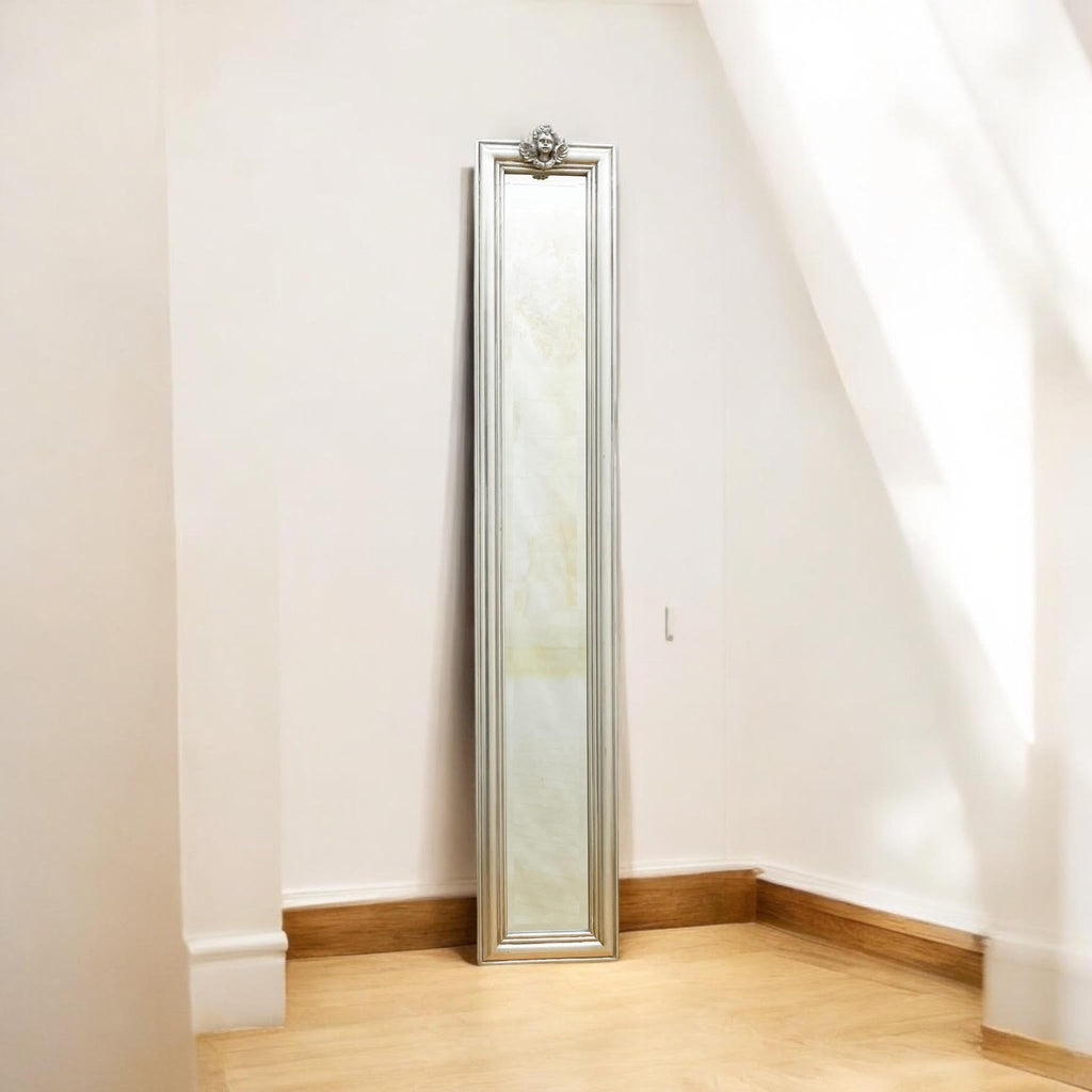 13 x 109cm Silver Mirror