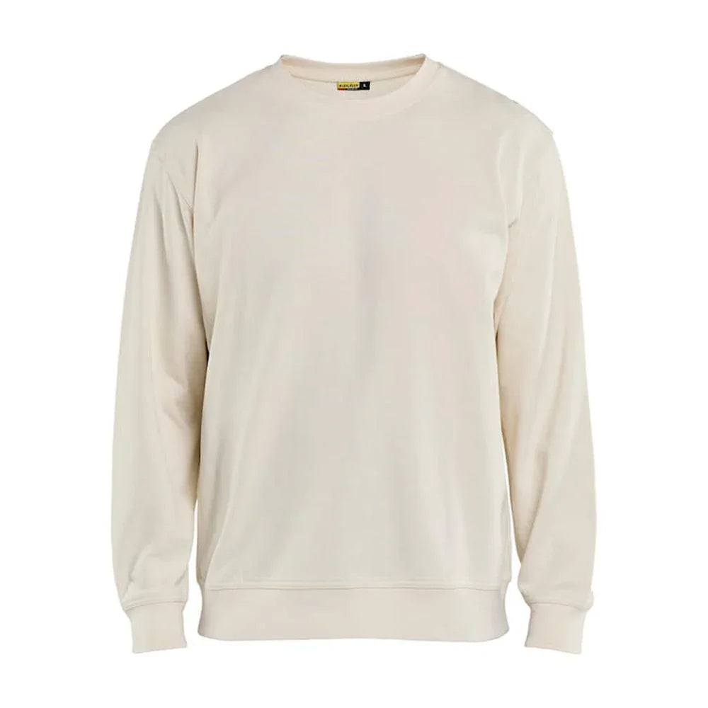 Blaklader 3340 Crew Neck Sweatshirt Unbleached