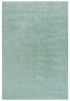 Hush Solid Aqua Luxury Rug