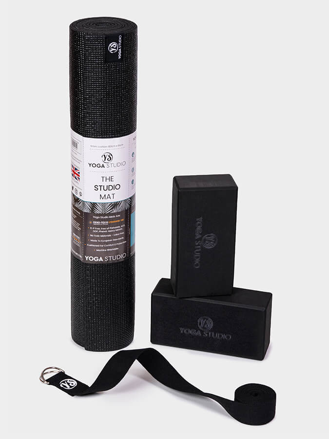Yoga Studio Oeko-Tex Starter Yoga Set Black