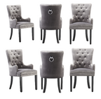 LUX Velvet Dining Chair (with armrests)