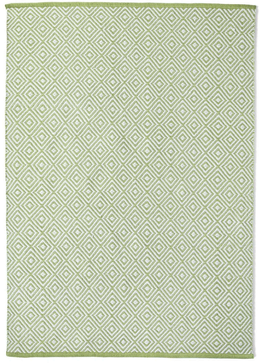 Diamond Green Hand-woven Rug 160X230 cm