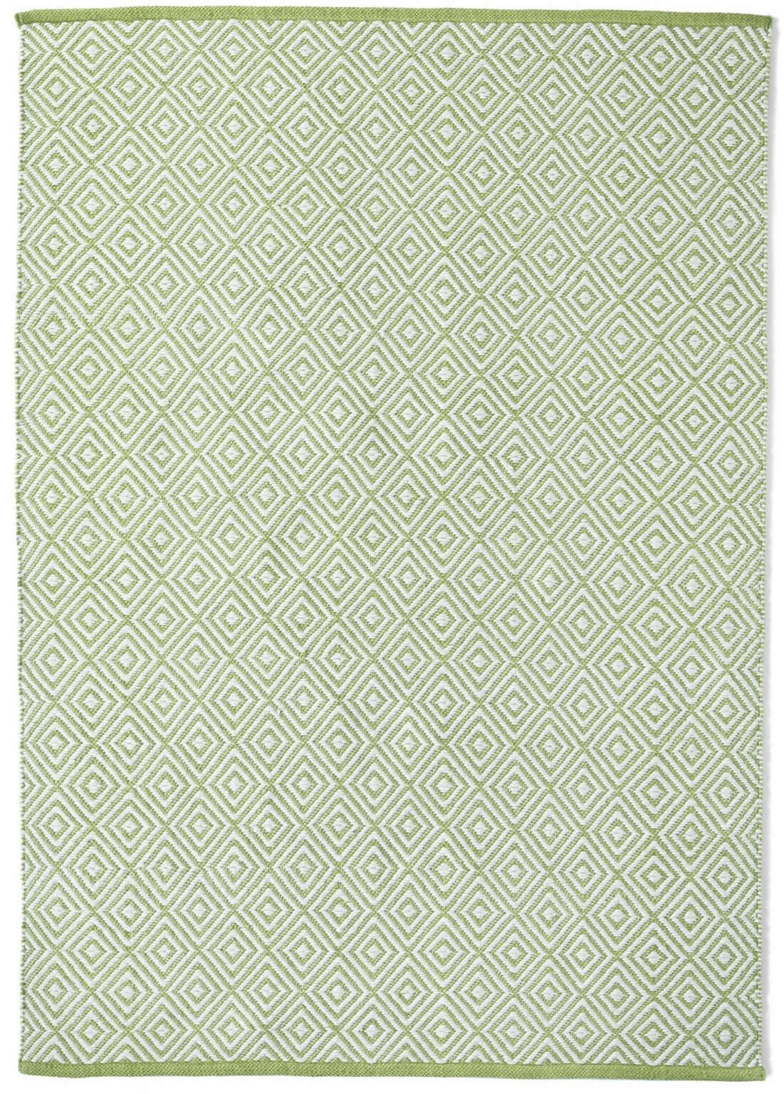 Diamond Green Hand-woven Rug 160X230 cm